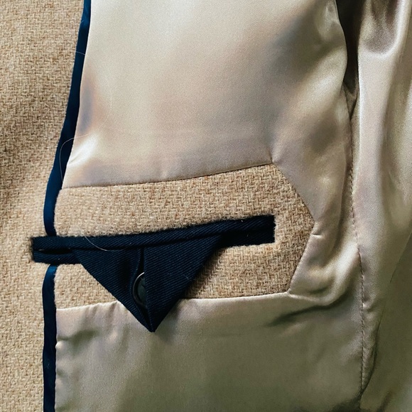 J Crew Italian Stadium-Cloth Wool by Nello Gori Cocoon Peacoat Women’s Size 10P - Picture 14 of 16